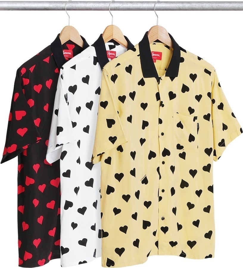 Hearts Rayon Shirt